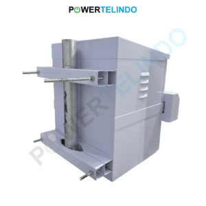Box CPE Outdoor terpasang di tiang menggunakan bracket