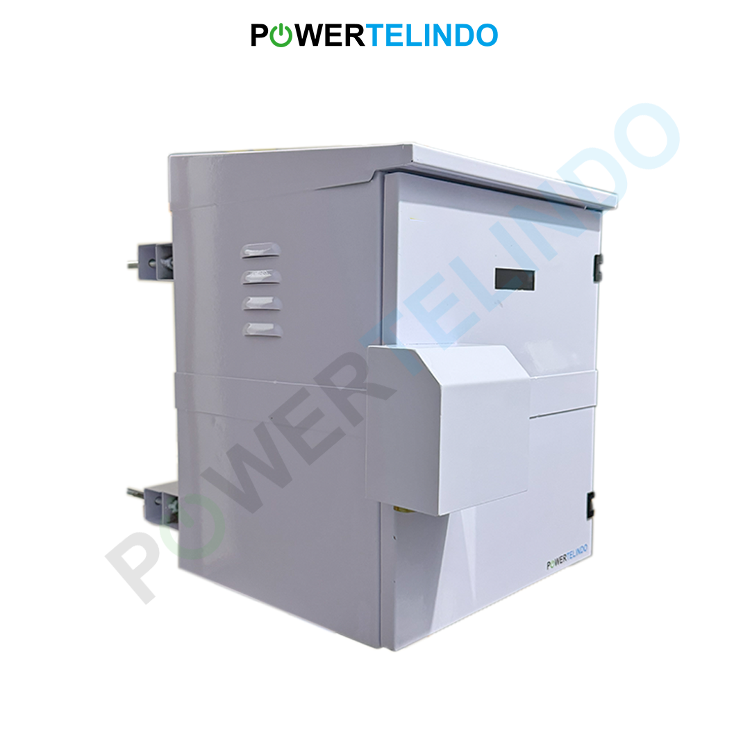 Box CPE Outdoor dengan lubang fan pendingin di bagian samping