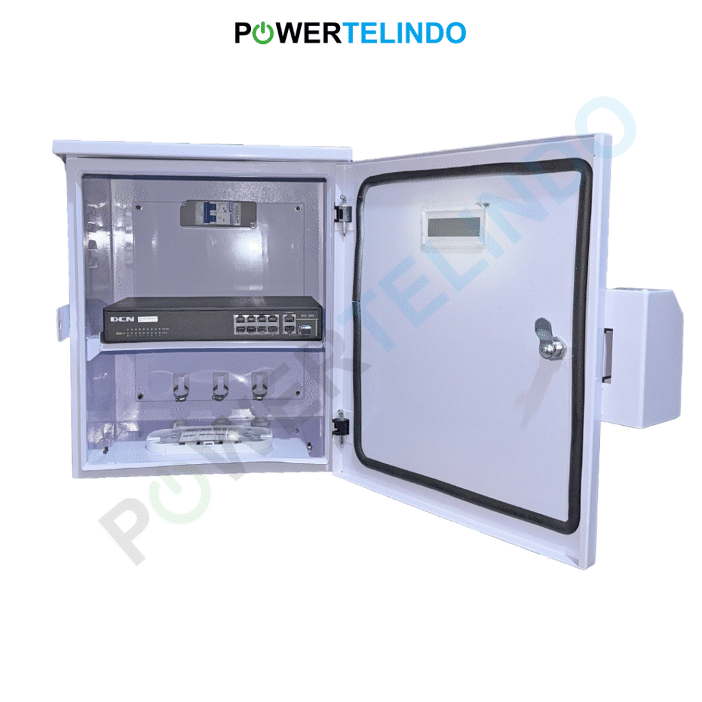 Interior Box CPE Outdoor dengan bracket dan ruang luas