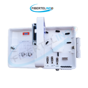 Lubang branching tambahan pada ODP Fiber Optic Fibertelindo untuk fleksibilitas kabel